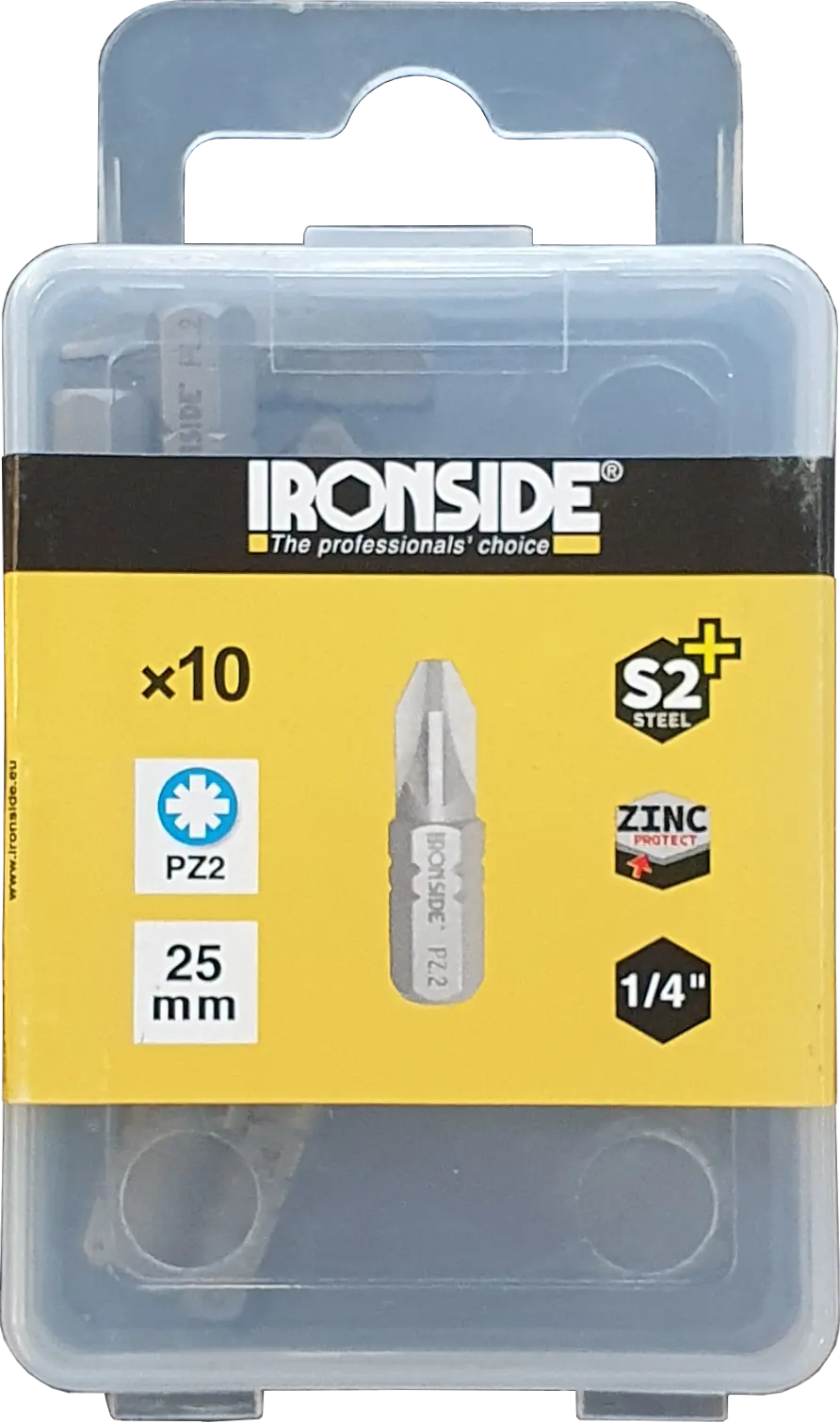 Boîte de 10 embouts Torsion – PZ3- Ironside