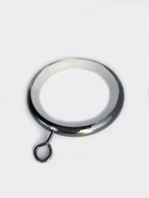 10 Anneaux métal anti-bruit (60 mm – Gris Foncé)