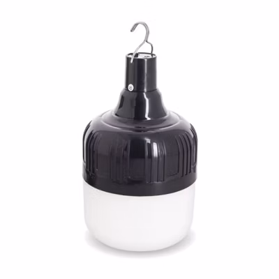 Xanlite – Lanterne LED à suspendre, Solaire hybride, 250 lumens, Blanc neutre, Noir – LSS250