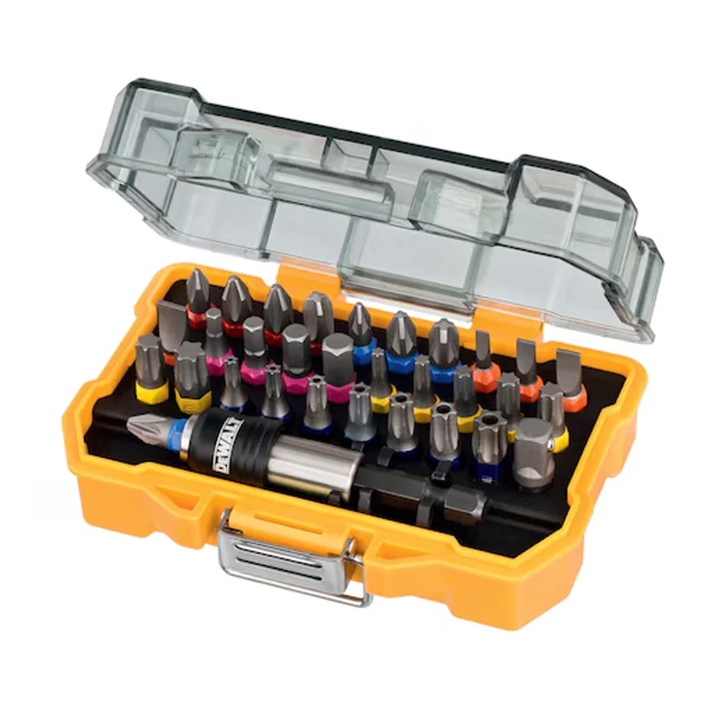 Coffret de 32 pièces avec embouts 25mm, adaptateur et porte-embouts à