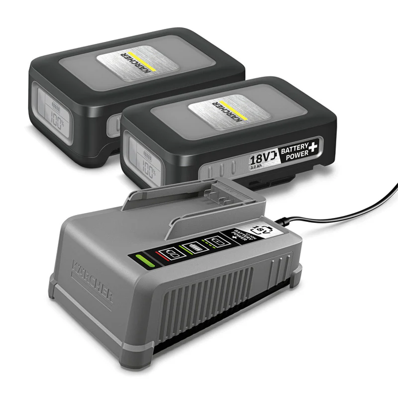 Kit Batteries + chargeur KÄRCHER – 2 * 18 V/3