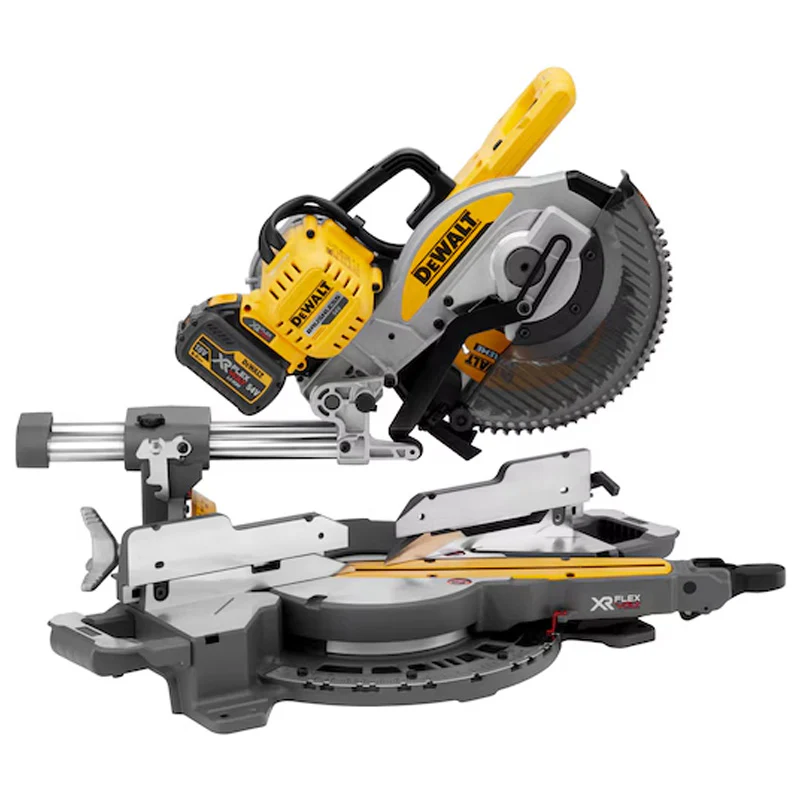 Scie à onglets radiale 250 mm DEWALT DCS727T2-QW XR FLEXVOLT 54 V 2 Ah – Image 4