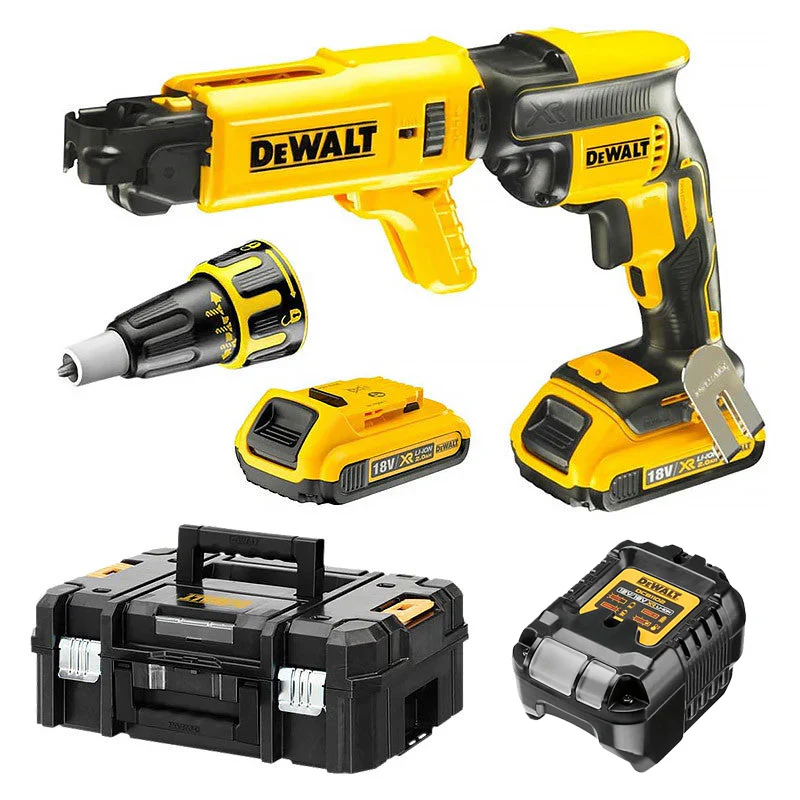 Visseuse à placo 18V DEWALT DCF620D2K-QW Brushless avec coffret et 2 b