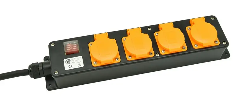 Bloc 4 prises – HO7RN-F 3G2,5 – 3M- Ironside
