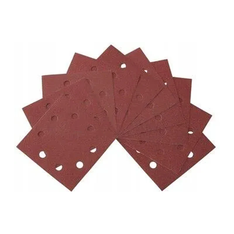 10 feuilles abrasives pour ponceuses vibrantes DEWALT DT3023-QZ – 8 pe