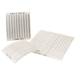 Weidmüller 1629940000 KSW 2,5 < 150MM SONDDR. Repérage de bornes blanc 1 pc(s) Weidmüller 1629940000 KSW 2,5 < 150MM SONDDR. Repérage de bornes blanc 1 pc(s)