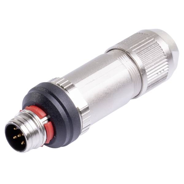 Weidmüller 3099320000 Connecteur rond mâle, droit Nombre total de pôles: 4 1 pc(s)