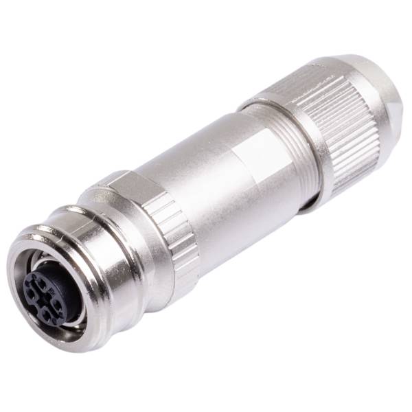 Weidmüller 3099380000 Connecteur rond femelle, droit Nombre total de pôles: 5 1 pc(s)