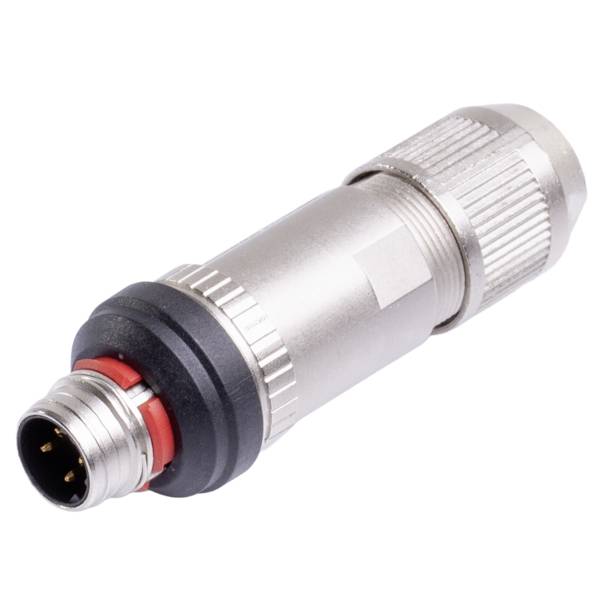 Weidmüller 3099400000 Connecteur rond mâle, droit Nombre total de pôles: 4 1 pc(s)