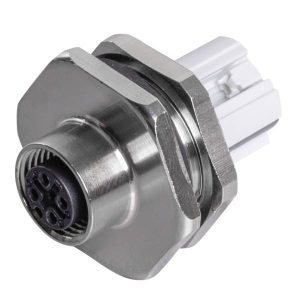 Weidmüller 3150950000 Connecteur rond femelle, droit Nombre total de pôles: 4 1 pc(s)