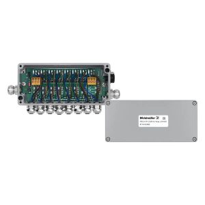 Weidmüller FBCON PA CG/M12 8WAY LIMITER 2617190000 Module répartiteur connecteur standard PROFIBUS-PA avec limitation de Weidmüller FBCON PA CG/M12 8WAY LIMITER 2617190000 Module répartiteur connecteur standard PROFIBUS-PA avec limitation de