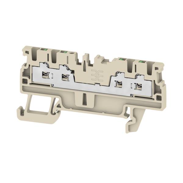 Weidmüller 2986620000 Bloc de jonction de passage beige 100 pc(s)