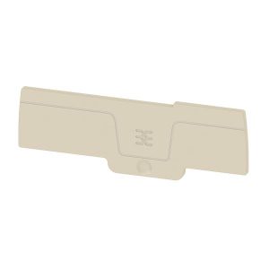 Weidmüller 3051580000 Plaque de terminaison pour bornes beige 20 pc(s)