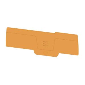 Weidmüller 3051600000 Plaque de terminaison pour bornes orange 20 pc(s)