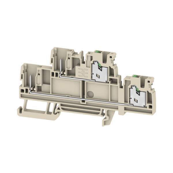 Weidmüller 3051860000 Borne enfichable borne à ressort beige 50 pc(s)