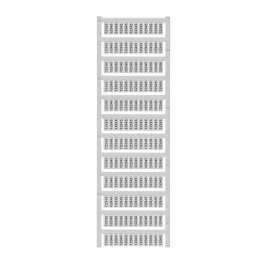 Weidmüller 1609870000 WS 12/5 MC SDR Repérage de bornes 144 pc(s) Weidmüller 1609870000 WS 12/5 MC SDR Repérage de bornes 144 pc(s)