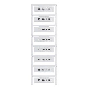 Weidmüller 1877320000 CC 15/60 K MC SDR Marquage pour appareils 8 pc(s)