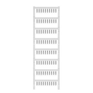 Weidmüller 1906830000 VT SF 0/12 MC SDR V0 Système de marquage de câbles 80 pc(s)