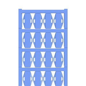 Weidmüller 2622440000 SFX-DT 9/24 MC SDR Système de marquage de câbles bleu 32 pc(s) Weidmüller 2622440000 SFX-DT 9/24 MC SDR Système de marquage de câbles bleu 32 pc(s)