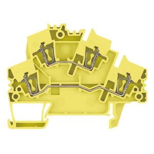Weidmüller 2755880000 Bloc de jonction à plusieurs étages raccordement à ressort jaune 50 pc(s) Weidmüller 2755880000 Bloc de jonction à plusieurs étages raccordement à ressort jaune 50 pc(s)