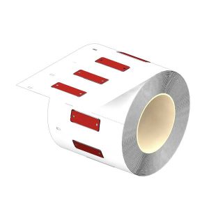 Weidmüller 2863810000 CC-M 15/45 2X3 LRP AL RT Marquage pour appareils rouge 500 pc(s) Weidmüller 2863810000 CC-M 15/45 2X3 LRP AL RT Marquage pour appareils rouge 500 pc(s)
