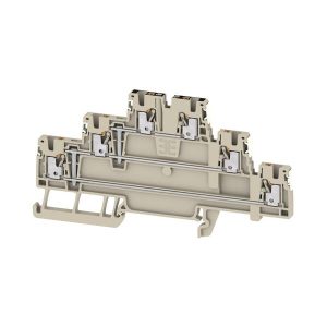 Weidmüller 2856220000 Bloc de jonction à plusieurs étages enfichable beige 50 pc(s)