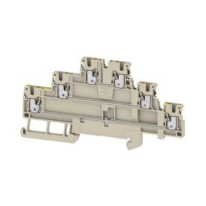 Weidmüller 2856230000 Bloc de jonction à plusieurs étages enfichable beige 50 pc(s)