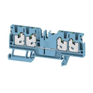 Weidmüller 2863010000 Bloc de jonction de passage bleu 100 pc(s)