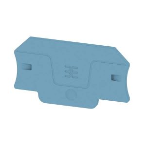 Weidmüller 2871820000 Plaque de terminaison pour bornes bleu 20 pc(s)