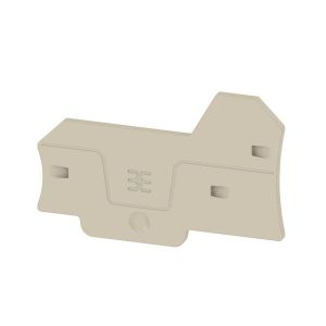 Weidmüller 2871830000 Plaque de terminaison pour bornes beige 20 pc(s) Câbles & connecteurs »>Connecteurs Borniers de raccordement Accessoires pour borniers 
