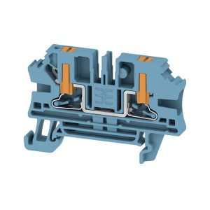 Weidmüller 2871870000 Bloc de jonction de passage borne à enficher bleu 50 pc(s)