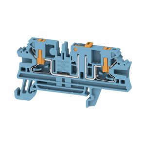 Weidmüller 2898670000 Bloc de jonction de test sectionnable enfichable bleu 50 pc(s)