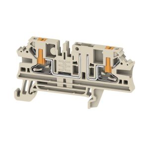 Weidmüller 2898680000 Bloc de jonction de base pour fiche avec composant borne à enficher beige 50 pc(s)