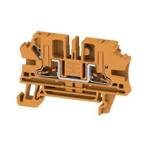 Weidmüller 2871900000 Bloc de jonction de passage borne à enficher orange 50 pc(s)