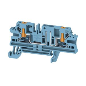 Weidmüller 2898690000 Bloc de jonction de base pour fiche avec composant borne à enficher bleu 50 pc(s)