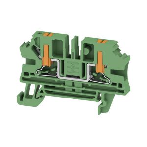 Weidmüller 2871910000 Bloc de jonction de passage borne à enficher vert 50 pc(s)