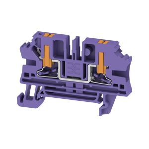 Weidmüller 2871920000 Bloc de jonction de passage borne à enficher rouge 50 pc(s)