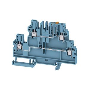 Weidmüller 2893700000 Bloc de jonction de test sectionnable raccord à vis bleu 50 pc(s)