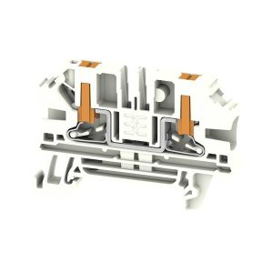 Weidmüller 2871940000 Bloc de jonction de passage borne à enficher blanc 50 pc(s)