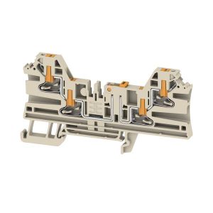 Weidmüller 2898720000 Bloc de jonction de test sectionnable enfichable beige 50 pc(s)