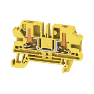 Weidmüller 2871950000 Bloc de jonction de passage borne à enficher jaune 50 pc(s)