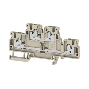 Weidmüller 2902380000 Bloc de jonction à plusieurs étages beige 50 pc(s)
