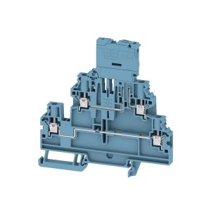 Weidmüller 2893860000 Bloc de jonction à fusibles raccord à vis bleu 50 pc(s)