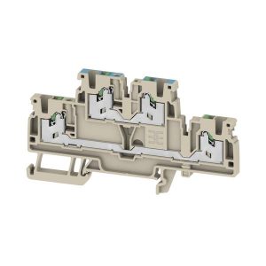 Weidmüller 2902420000 Bloc de jonction à plusieurs étages beige 50 pc(s)