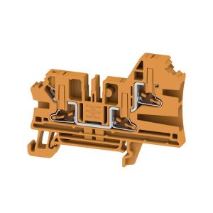 Weidmüller 2872020000 Bloc de jonction de passage borne à enficher orange 50 pc(s)