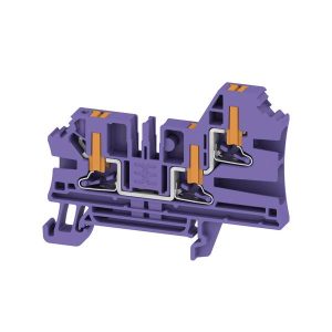 Weidmüller 2872040000 Bloc de jonction de passage borne à enficher rouge 50 pc(s)