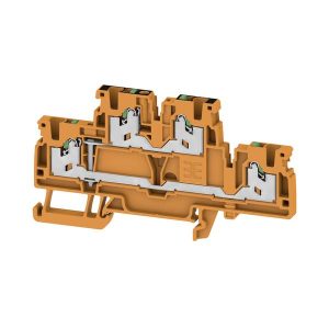 Weidmüller 2902450000 Bloc de jonction à plusieurs étages orange 50 pc(s)