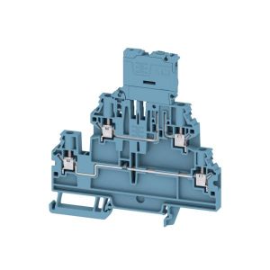 Weidmüller 2893920000 Bloc de jonction à fusibles raccord à vis bleu 50 pc(s)