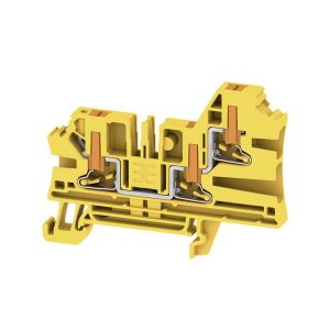 Weidmüller 2872070000 Bloc de jonction de passage borne à enficher jaune 50 pc(s)