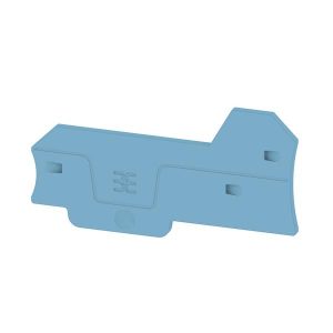 Weidmüller 2898860000 Plaque de terminaison pour bornes bleu 20 pc(s) Câbles & connecteurs »>Connecteurs Borniers de raccordement Accessoires pour borniers 